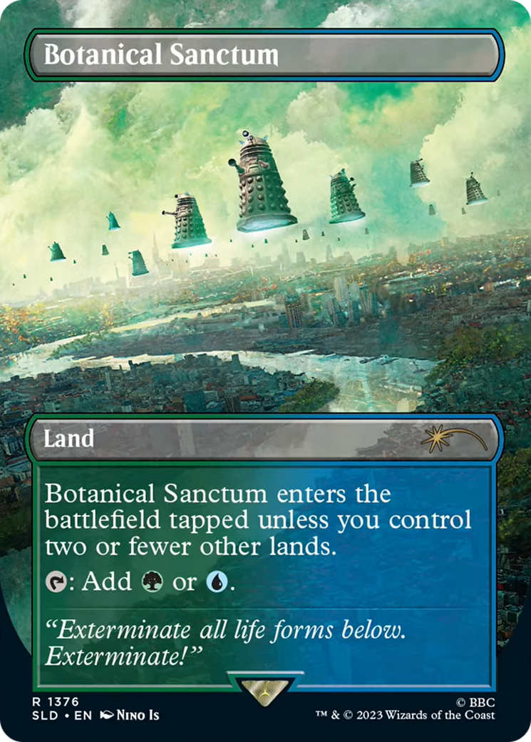 Botanical Sanctum (SLD-1376) - Secret Lair Drop (Borderless) Foil