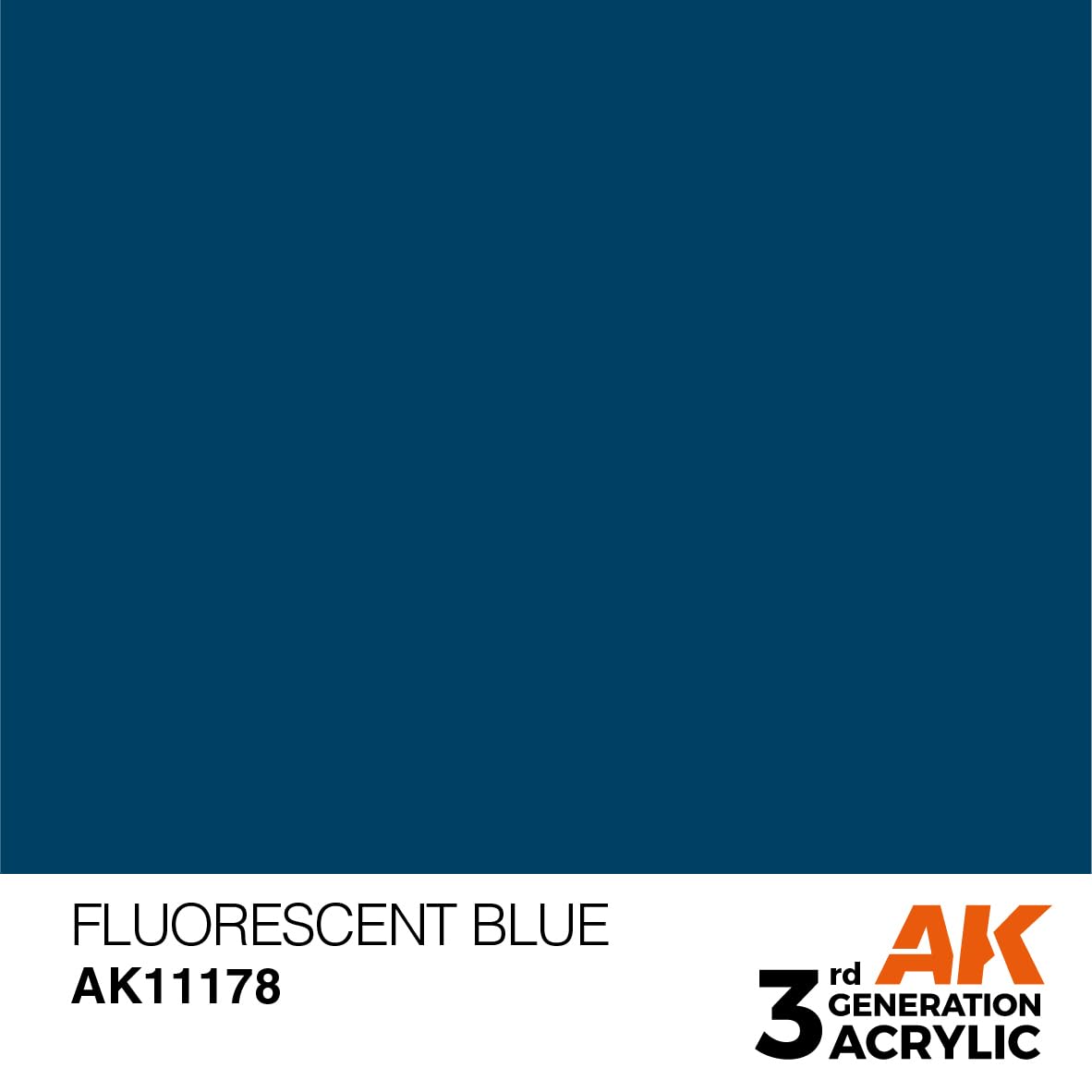AK Interactive 3G Acrylic Fluorescent Blue 17ml
