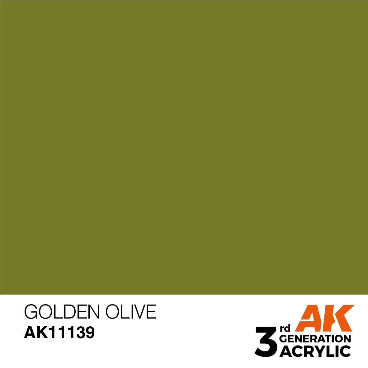 AK Interactive 3G Acrylic Golden Olive 17ml