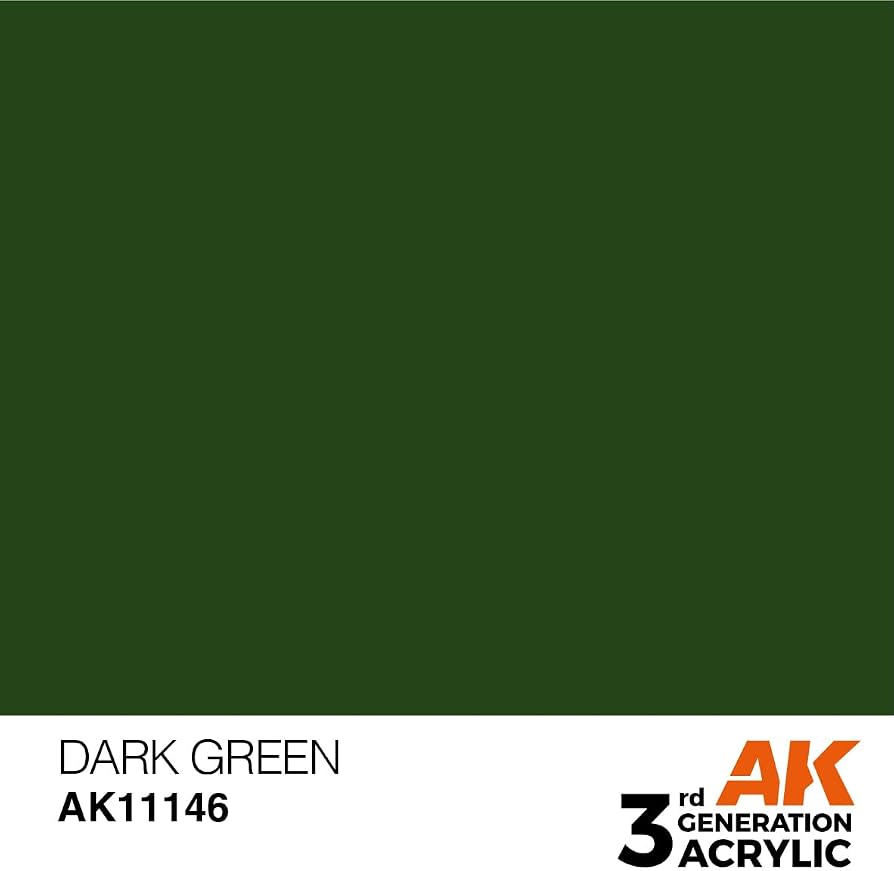AK Interactive 3G Acrylic Dark Green 17ml