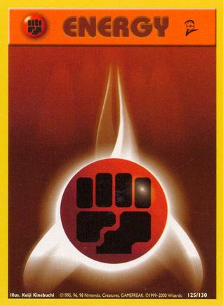 Fighting Energy 125/130 Base Set 2 - Common