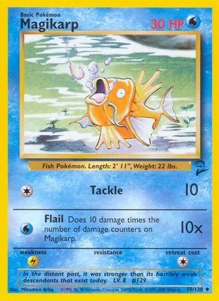 Magikarp 050/130 Base Set 2 - Uncommon