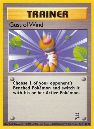 Gust of Wind 120/130 Base Set 2 - Common