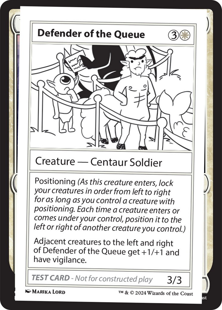 Defender of the Queue (MB2PC-) - Mystery Booster 2