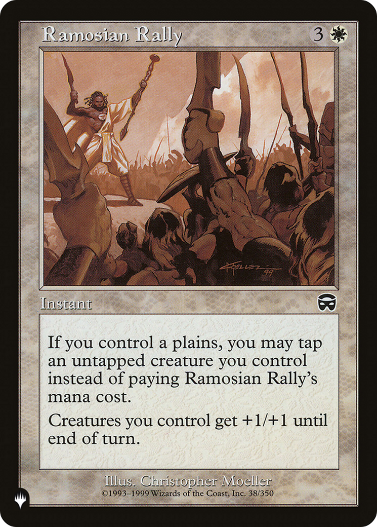 Ramosian Rally (LIST-MMQ-38) - The List