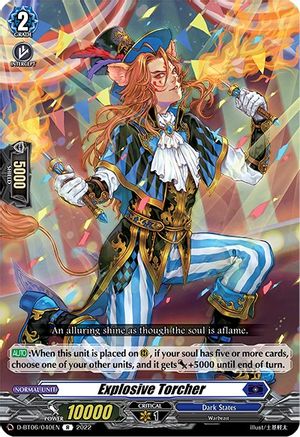 Explosive Torcher (D-BT06/040EN) - D-BT06: Blazing Dragon Reborn