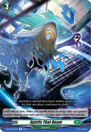 Spirits That Roam (D-BT06/055EN) - D-BT06: Blazing Dragon Reborn