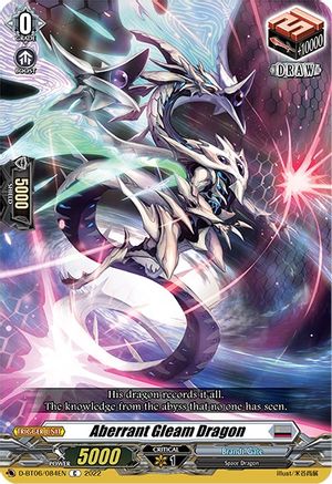 Aberrant Gleam Dragon (D-BT06/084EN) - D-BT06: Blazing Dragon Reborn