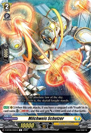 Milchweis Schutzer (D-BT06/090EN) - D-BT06: Blazing Dragon Reborn