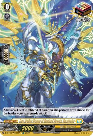 True Arbiter Dragon of Hundred Swords, Duralvalse (D-BT06/WO01EN) - D-BT06: Blazing Dragon Reborn