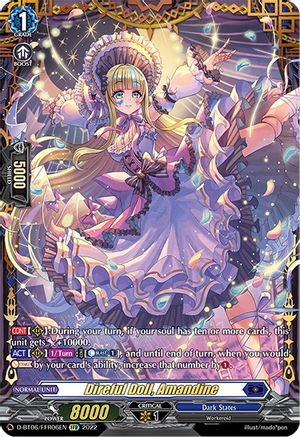 Direful Doll, Amandine (FFR) (D-BT06/FFR06EN) - Blazing Dragon Reborn