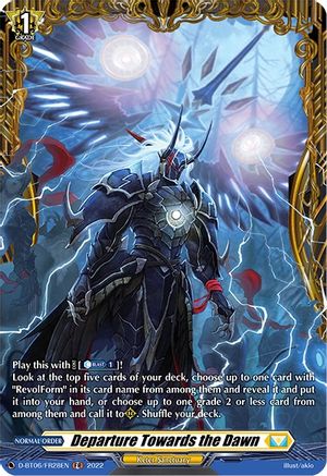 Departure Towards the Dawn (FR) (D-BT06/FR28EN) - D-BT06: Blazing Dragon Reborn