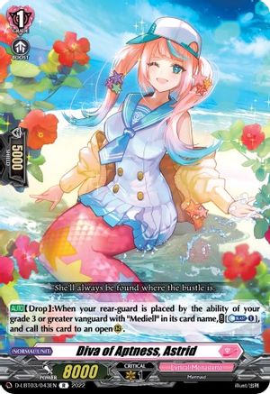 Diva of Aptness, Astrid (D-LBT03/043EN) - D-LBT03: Lyrical Monasterio ~Summertime Memories!~