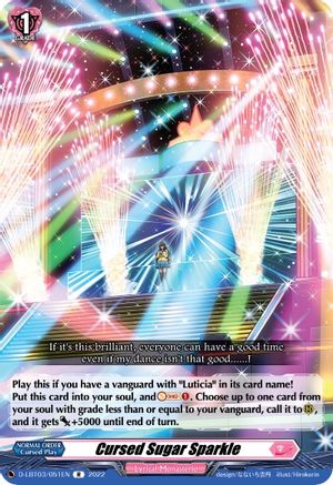 Cursed Sugar Sparkle (D-LBT03/051EN) - D-LBT03: Lyrical Monasterio ~Summertime Memories!~