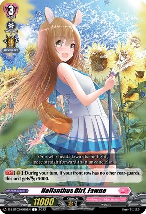 Helianthus Girl, Fawne (D-LBT03/060EN) - D-LBT03: Lyrical Monasterio ~Summertime Memories!~