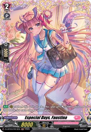 Especial Days, Faustina (FR) (D-LBT03/FR13EN) - D-LBT03: Lyrical Monasterio ~Summertime Memories!~