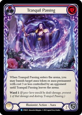 Tranquil Passing (Red) (DYN221) - Dynasty