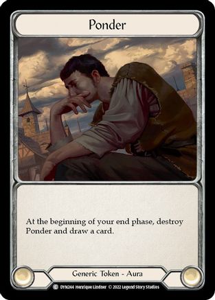 Ponder (DYN244) - Dynasty Rainbow Foil