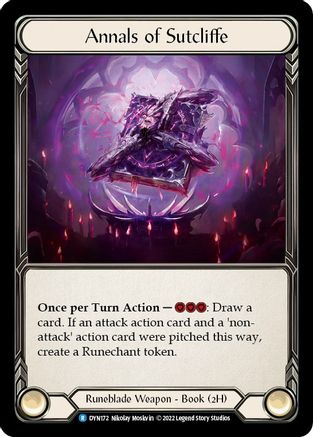 Annals of Sutcliffe (DYN172) - Dynasty Rainbow Foil
