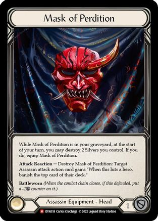 Mask of Perdition (DYN118) - Dynasty Cold Foil