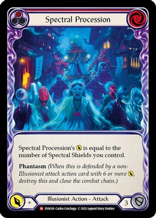 Spectral Procession (DYN216) - Dynasty Rainbow Foil