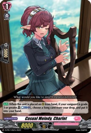 Casual Melody, Charlet (D-PR/145EN) - D-LBT03: Lyrical Monasterio ~Summertime Memories!~
