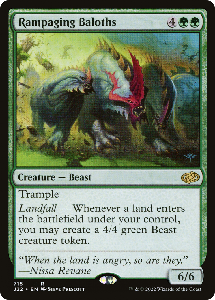 Rampaging Baloths (J22-715) - Jumpstart 2022