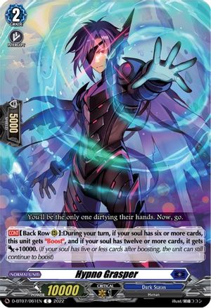 Hypno Grasper (D-BT07/061EN) - D-BT07: Raging Flames Against Emerald Storm