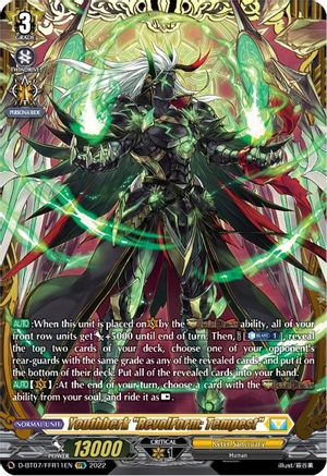 Youthberk "RevolForm: Tempest" (FFR) (D-BT07/FFR11EN) - D-BT07: Raging Flames Against Emerald Storm