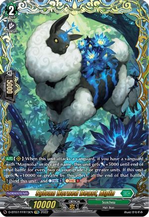 Sylvan Horned Beast, Alpin (FFR) (D-BT07/FFR15EN) - D-BT07: Raging Flames Against Emerald Storm
