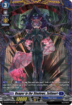 Reaper in the Shadows, Zeilmort (FR) (D-BT07/FR12EN) - D-BT07: Raging Flames Against Emerald Storm