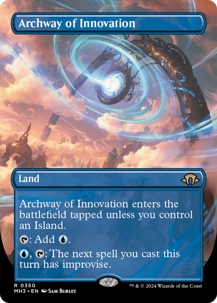 Archway of Innovation (Borderless) (MH3-350) - Modern Horizons 3 Foil