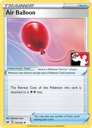 Air Balloon 156/202 Prize Pack Series Cards - Uncommon