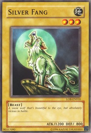 Silver Fang (LOB-EN010) - Legend of Blue Eyes White Dragon (Worldwide English) Unlimited