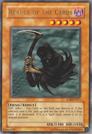 Reaper of the Cards (LOB-EN071) - Legend of Blue Eyes White Dragon (Worldwide English) Unlimited