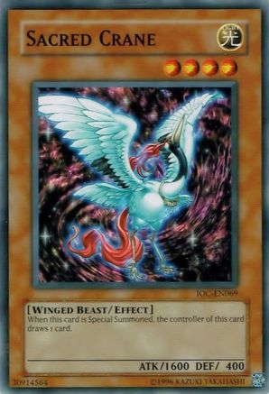 Sacred Crane (IOC-EN069) - Invasion of Chaos (Worldwide English) Unlimited