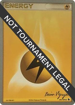 Lightning Energy - 2004 (Kevin Nguyen) 109 World Championship Decks - Common