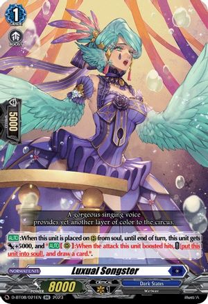 Luxual Songster (D-BT08/021EN) - D-BT08: Minerva Rising