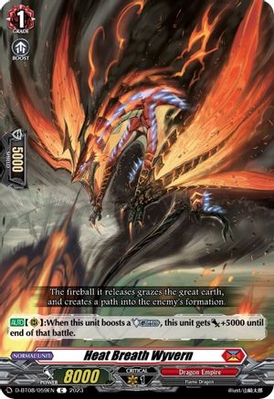 Heat Breath Wyvern (D-BT08/059EN) - D-BT08: Minerva Rising