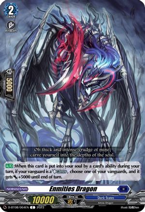 Enmities Dragon (D-BT08/064EN) - D-BT08: Minerva Rising