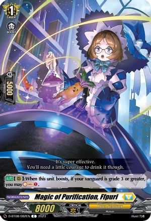 Magic of Purification, Ffpuri (D-BT08/082EN) - D-BT08: Minerva Rising