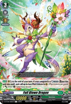 Full Blown Dragon (D-BT08/086EN) - D-BT08: Minerva Rising