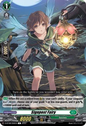 Signpost Fairy (D-BT08/090EN) - D-BT08: Minerva Rising