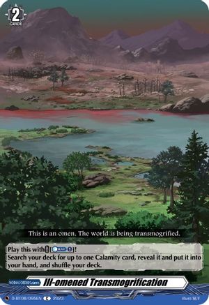 Ill-omened Transmogrification (D-BT08/095EN) - Minerva Rising