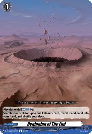 Beginning of The End (D-BT08/096EN) - D-BT08: Minerva Rising