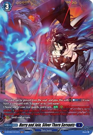 Hurry and Join, Silver Thorn Servants (FR) (D-BT08/FR14EN) - D-BT08: Minerva Rising