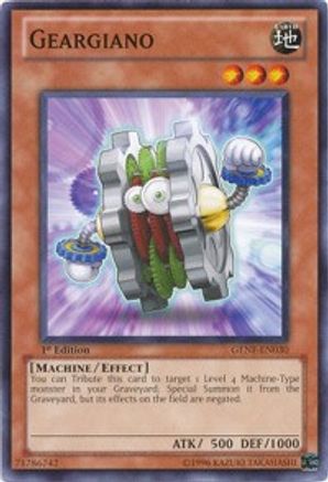 Geargiano (GENF-EN030) - Generation Force 1st Edition