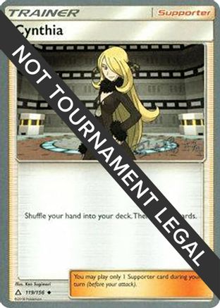 Cynthia - 2019 (Haruki Miyamoto) 119 World Championship Decks - Uncommon