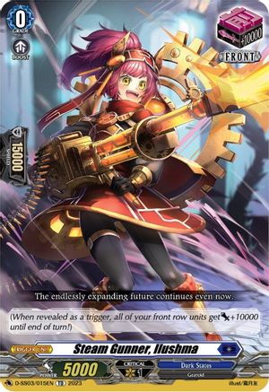 Steam Gunner, Ilushma (D-SS03/015EN) - D-SS03: Stride Deckset -Chronojet-