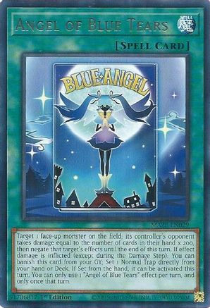 Angel of Blue Tears (MAZE-EN029) - Maze of Memories 1st Edition